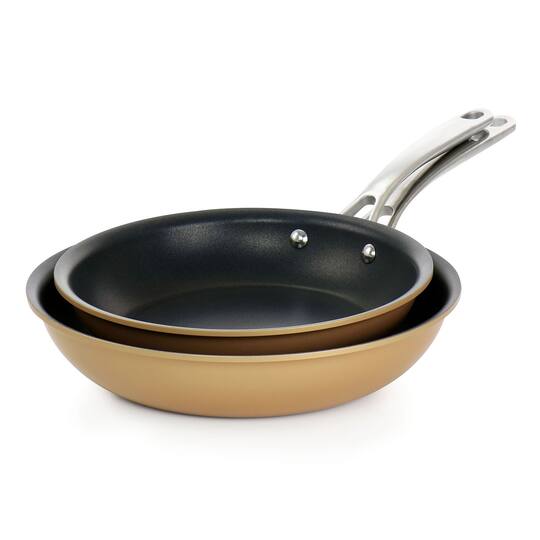 Martha Stewart Copper 12 Piece Hard Anodized Nonstick Aluminum Cookware Set